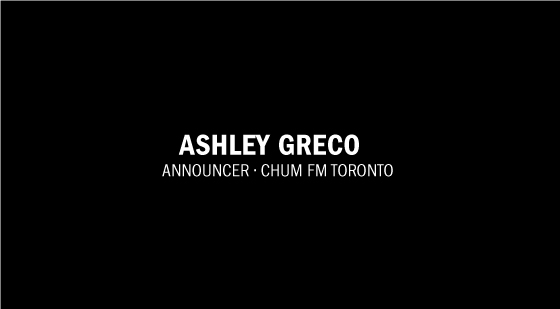 Ashley Greco CHUM FM